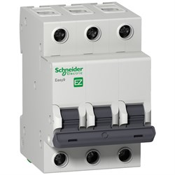 Автоматический выключатель  EASY 9  3P 10А тип С  4.5кA  Schneider electric - фото 7024