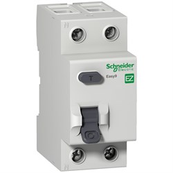 Устройство защитного отключения УЗО EASY 9  2P 25A 10mA  AC  Schneider electric - фото 7035