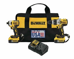 Набор бесщеточного аккумуляторного инструмента  DCK299P2LR  DeWalt - фото 7792