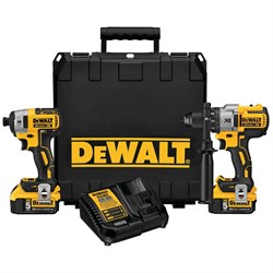 Набор бесщеточного аккумуляторного инструмента  DCK299P2  DeWalt - фото 7818