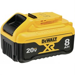 Аккумулятор 20V Max XR 8.0 Ah Lithium ion  model DCB208  DeWalt - фото 7835