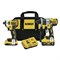 Набор бесщеточного аккумуляторного инструмента  DCK299D1W1   DeWalt - фото 8042